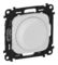 Светорегулятор-переключатель поворотный Legrand VALENA ALLURE, 300 Вт, для LED 5-75 ВА, белый - 1