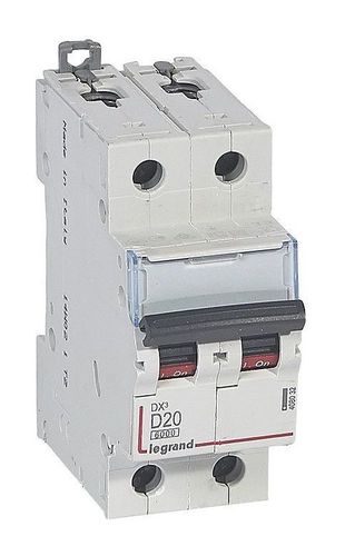 Автоматический выключатель Legrand DX³ 2P 20А (D) 10кА
