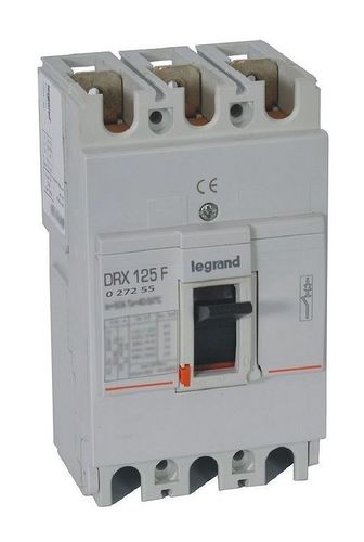 Силовой автомат Legrand DRX 125, термомагнитный, 10кА, 3P, 80А