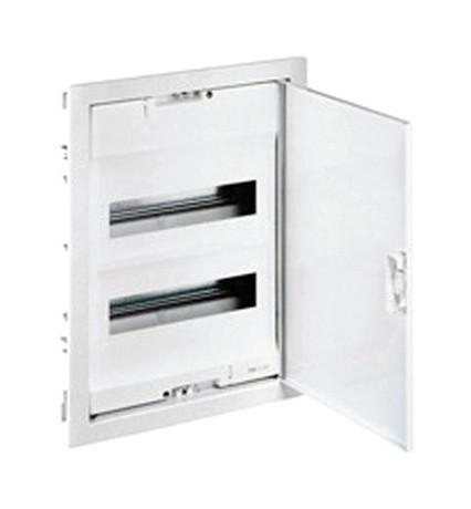 Распределительный шкаф Legrand Nedbox 36 мод., IP40, встраиваемый, пластик, бежевая дверь, с клеммами