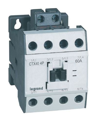 Контактор Legrand CTX³ 4P 60А 690//230В AC 18.5кВт, 416436