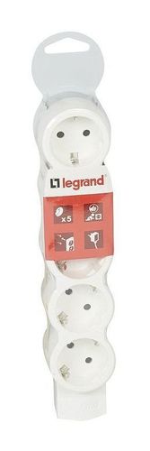 Колодка розеточная Legrand 5-местный, с заземлением, 695014