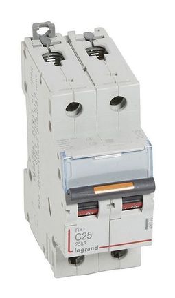 Автоматический выключатель DX³ 2P 25А (C) 25кА