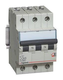 Автоматический выключатель TX³ 3P 63А (C) 6кА