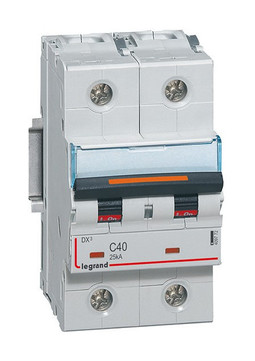 Автоматический выключатель DX³ 2P 40А (C) 25кА