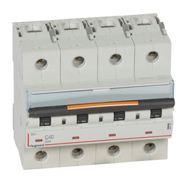 Автоматический выключатель DX³ 4P 40А (C) 25кА