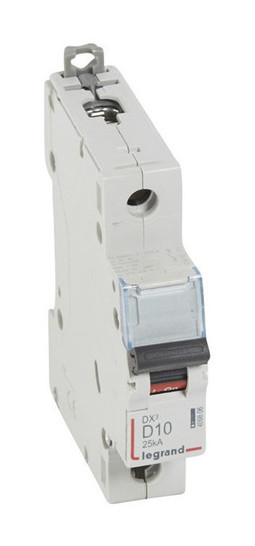 Автоматический выключатель DX³ 1P 10А (D) 25кА