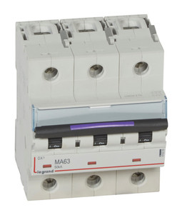 Автоматический выключатель DX³ 3P 63А (MA) 50кА