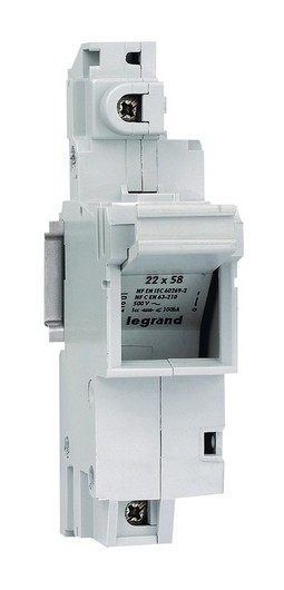 Выключатель-разъединитель SP 58 - с нейтралью - 2 модуля - для промышленных предохранителей 22х58